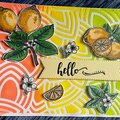 Hello Lemon- summer card
