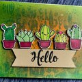 Hello Cactus Card