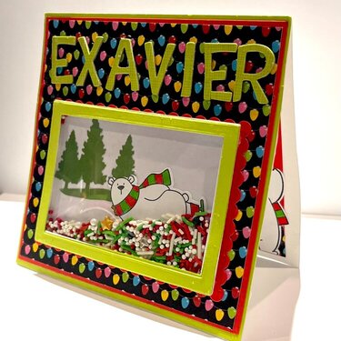 Christmas Card for Exavier
