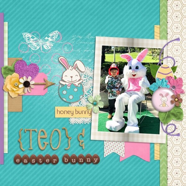 Teo &amp; Easter Bunny