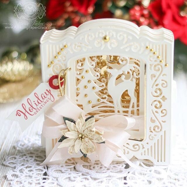 Holiday 3D Vignette Card