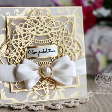 Braided Square Card Inspiration by Becca Feeken