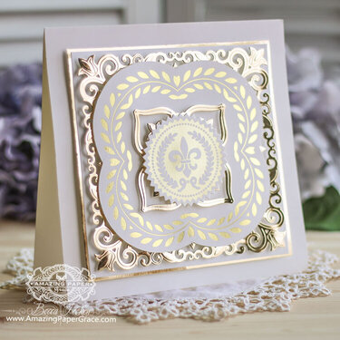 Glorious Glimmer Card Inspiration by Becca Feeken