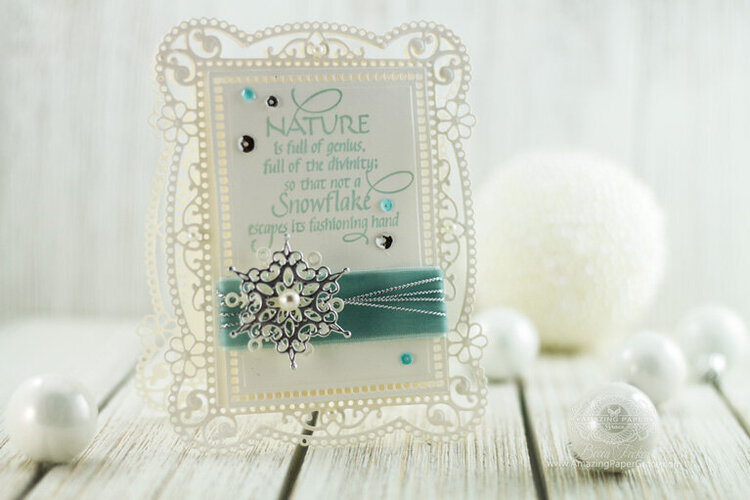 Tallulah Frill and Snowflake Inspiration by Becca Feeken