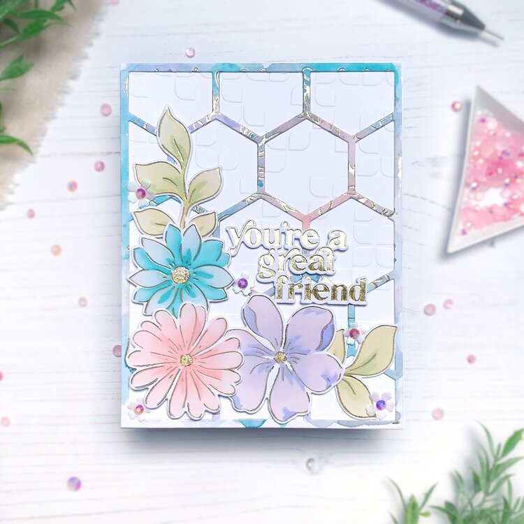 A Floral Card to Brighten Your Day