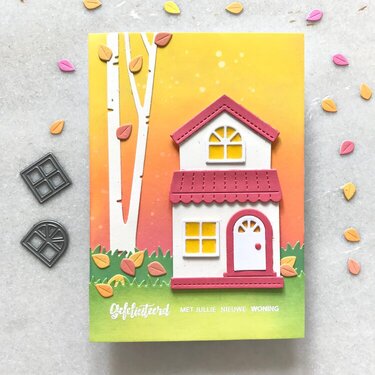Fall themed build-a-house