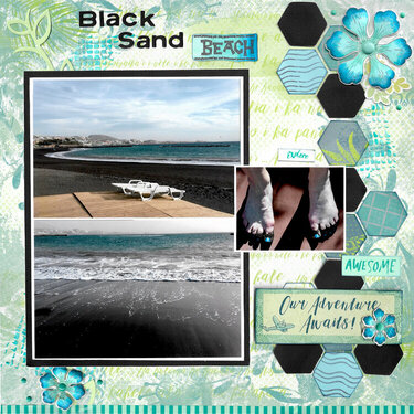 Black Sand beach