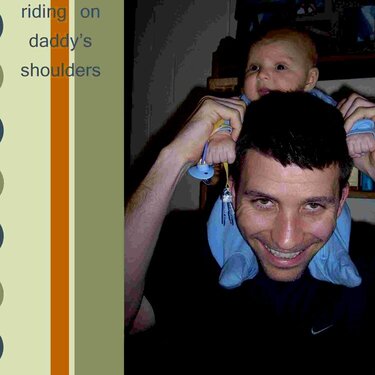Dad&#039;s shoulders