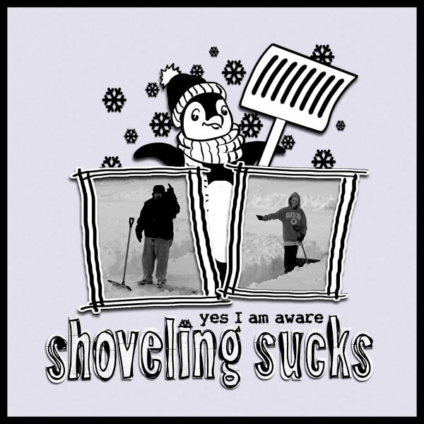 *RATED R* Shoveling Sucks