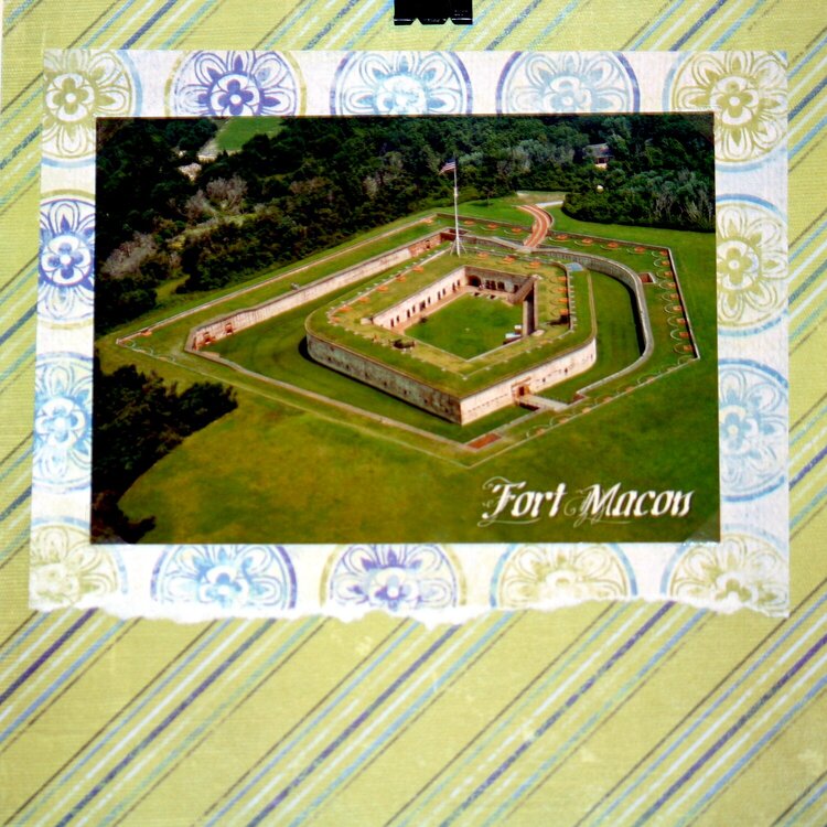 Fort Macon Post Card