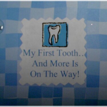My First Tooth