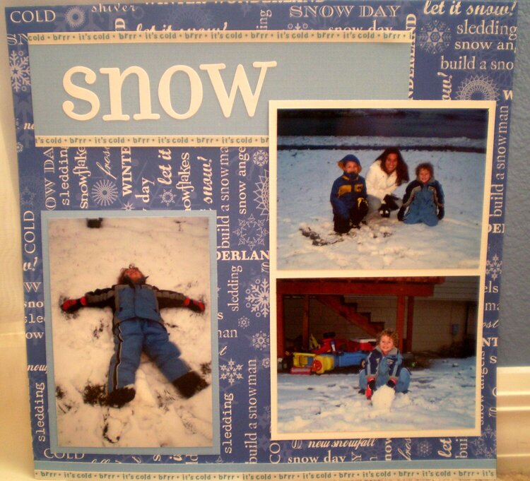 Snow Title Page