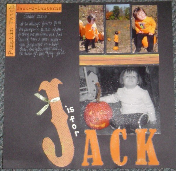 J is for Jack
