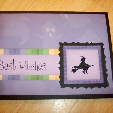 Best Witches Halloween Card
