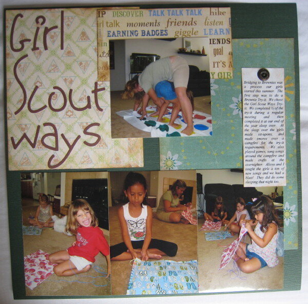 Girl Scouts - Overnighter