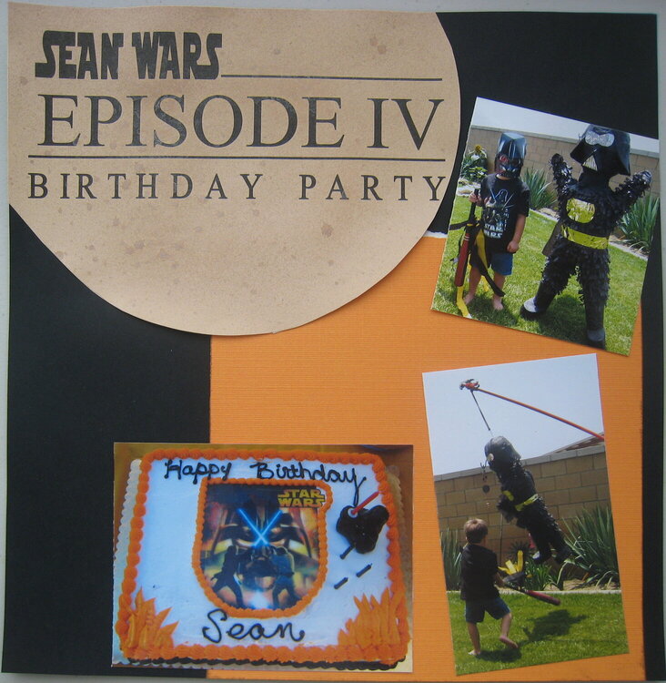 Stars Wars Birthday