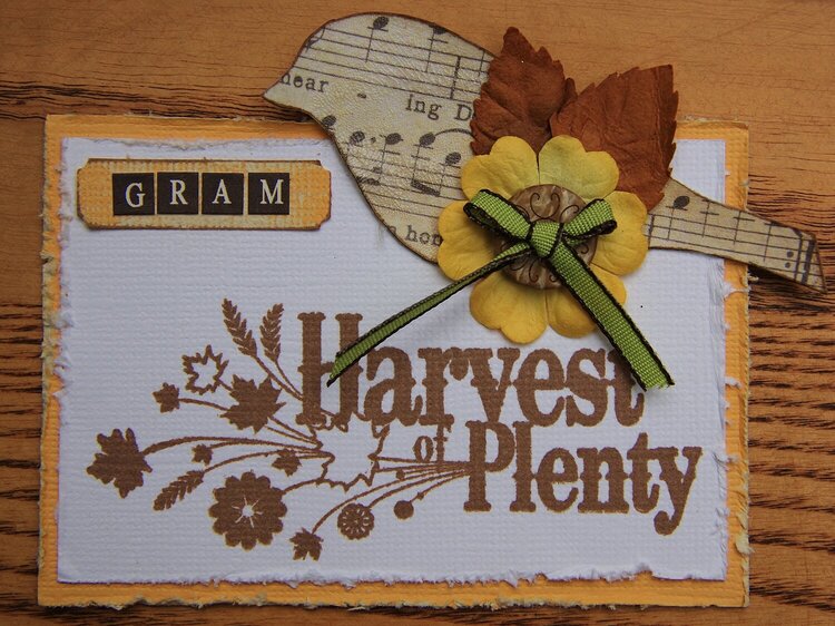 Thanksgiving Place Card