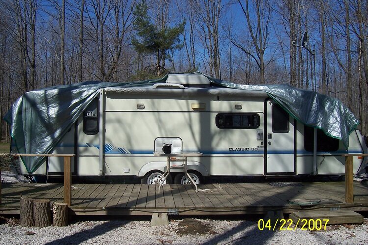 opening of our camper