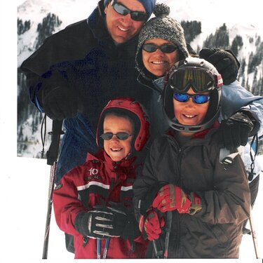 ski trip with my family
