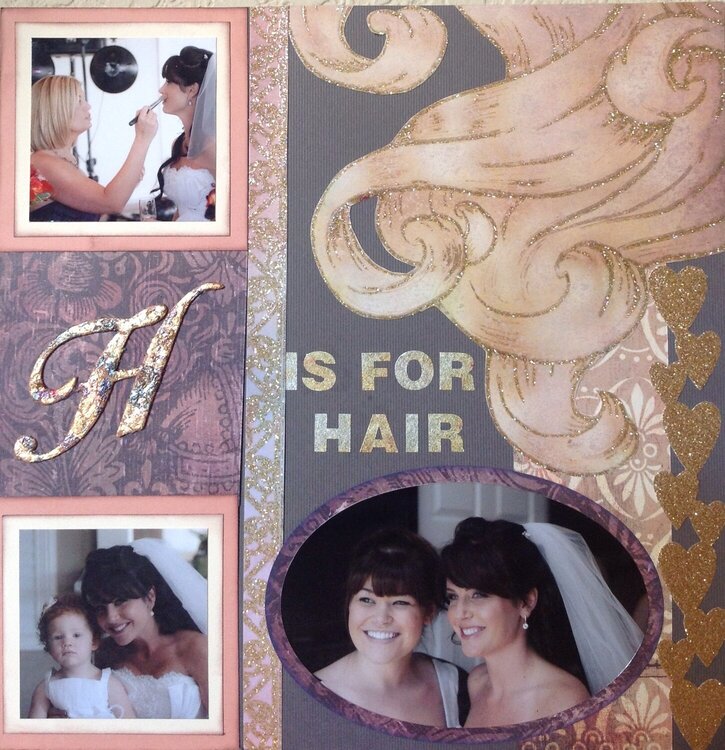 H is for Hair pg#1