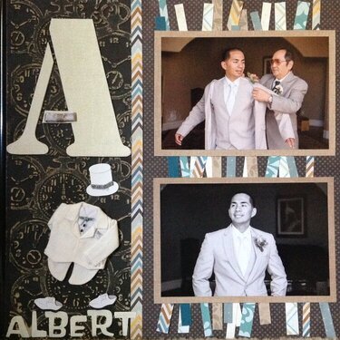 A is for Albert pg#1
