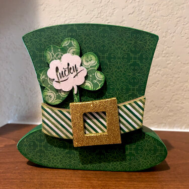 March - "O" -Leprechaun's Hat/ Home Decor