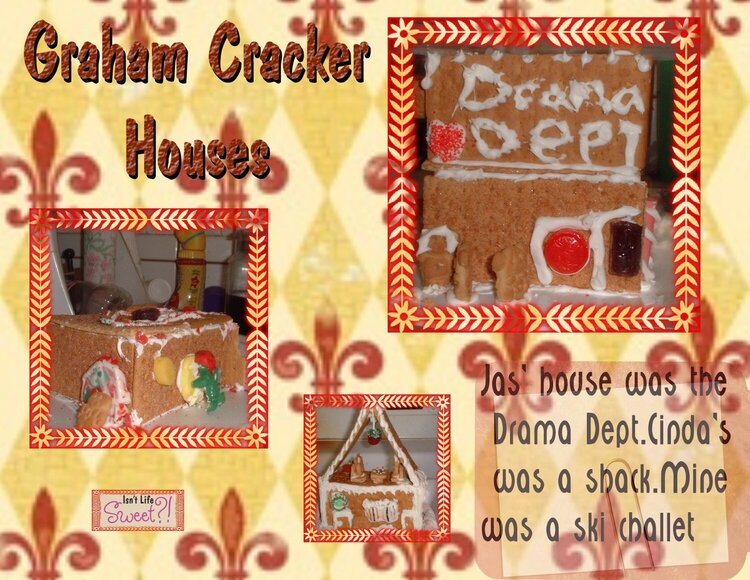 graham cracker houses