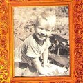 Brian in our Pumkin Patch out front in the Graden