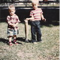 My Brother, Wayne, on the right with his Fish he caught at Conconnuly, Wash.