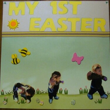 Mikey&#039;s 1st easter egg hunt