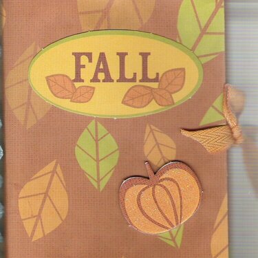 3x4 Fall Journal