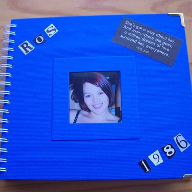 Front cover of Ros&#039;s 21st album