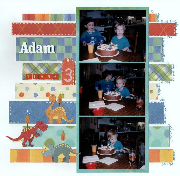 Adam turns 3