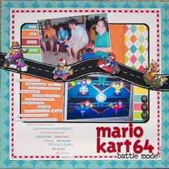 Mario Kart 64- battle mode