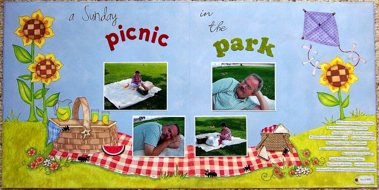 A Sunday picnic in the park