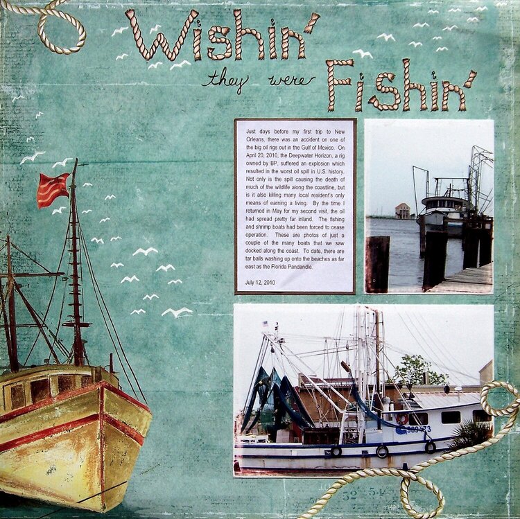 Wishin&#039; they were fishin&#039;