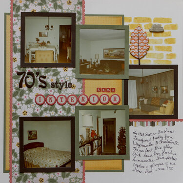 70&#039;s Style Home Interior