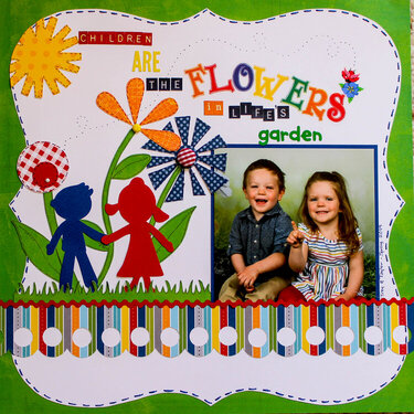 Children are the Flowers in Life&#039;s Garden