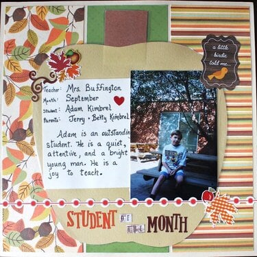 Student of the Month