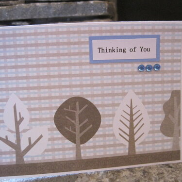 Thinking of You Fall Card