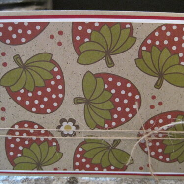 Strawberries Card