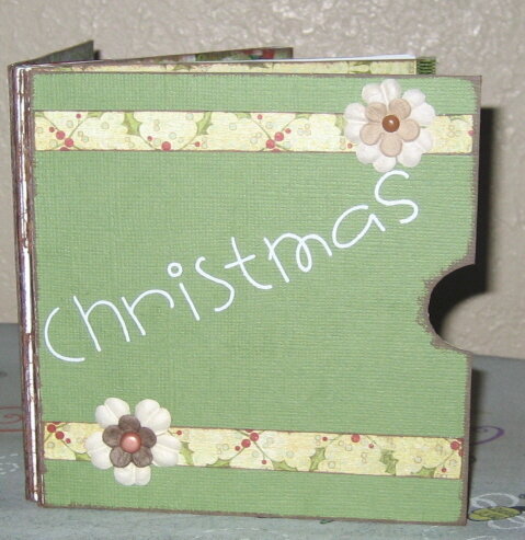 Christmas mini book