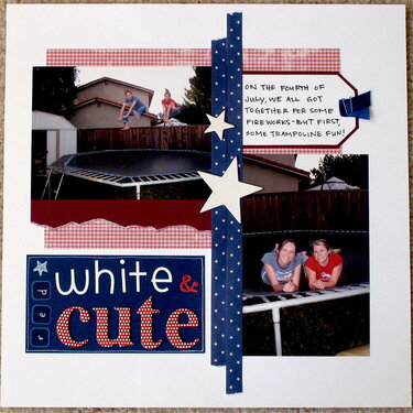 Red white and Cute