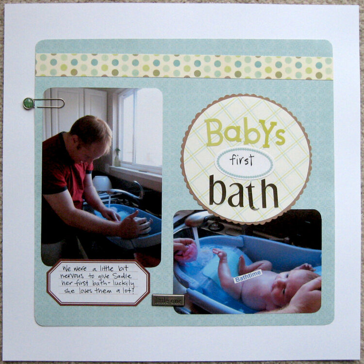 Baby&#039;s First Bath