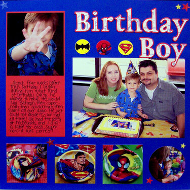 Birthday Boy (Left Side)