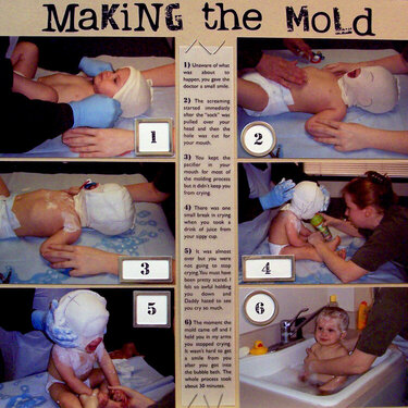 Making the Mold - Poor Baby