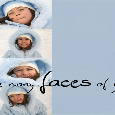 the many faces of you