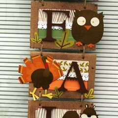 Happy Fall Wall Hanging **Reminisce**