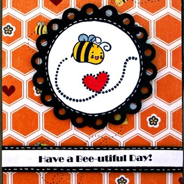 Bee-utiful Day Card  *Imaginisce*