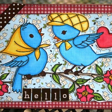 Hello Birdie Card